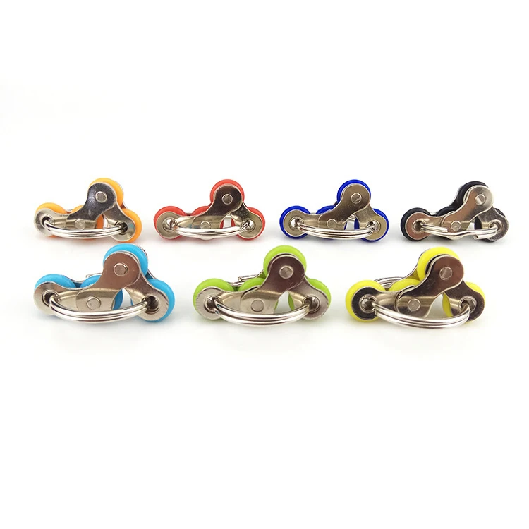 Fingertip Keychain Ring Vent Decompression Chain Toy Ring Children Adult Fidget Mood Control Leisure Toy Gift
Fingertip Keychain Ring Vent Decompression Chain Toy Ring Children Adult Fidget Mood Control Leisure Toy Gift