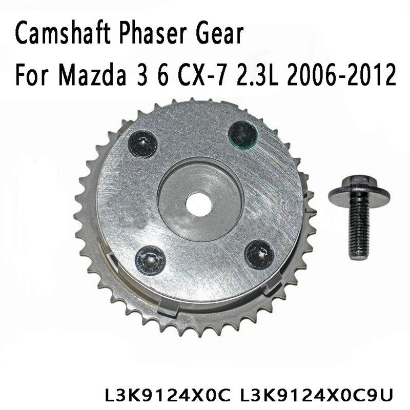 Camshaft Phaser Gear Camshaft Phase Adjuster For Mazda 3 6 CX-7 2.3L 2006-2012 L3K9124X0C L3K9124X0C9U
Camshaft Phaser Gear Camshaft Phase Adjuster For Mazda 3 6 CX-7 2.3L 2006-2012 L3K9124X0C L3K9124X0C9U