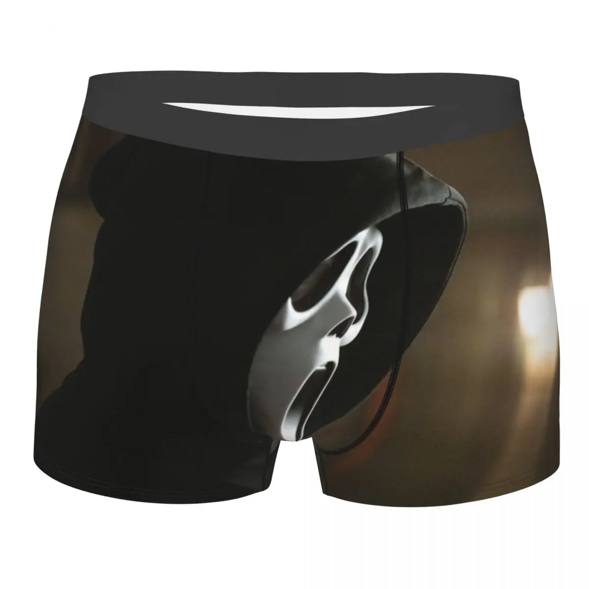 Men Horror Movie Scream Ghostface Underwear Hot Boxer Shorts Panties Male Polyester Underpants
Men Horror Movie Scream Ghostface Underwear Hot Boxer Shorts Panties Male Polyester Underpants