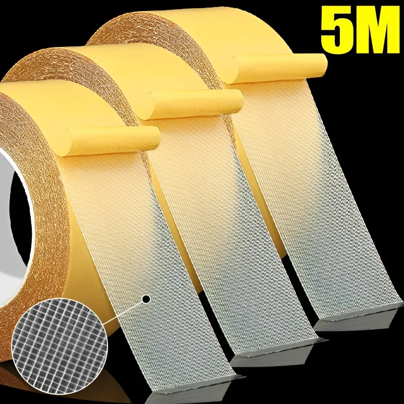 Double Sided Grid Fiber Cloth Base Tape Mesh Waterproof High Viscosity No Trace Carpet Adhesive Strong Fixation Adhesive Tapes
Double Sided Grid Fiber Cloth Base Tape Mesh Waterproof High Viscosity No Trace Carpet Adhesive Strong Fixation Adhesive Tapes