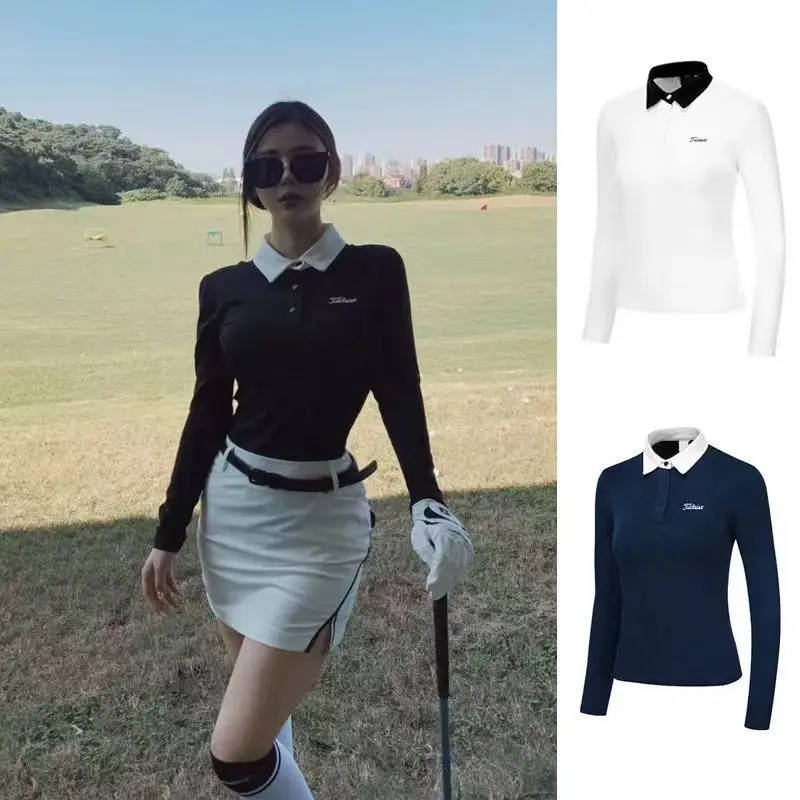 Autumn New Golf Women's Top Breathable Elastic Slim Fit Sports Sunscreen T-Shirt High Quality Polo Wear Resistant Long Sleeve
Autumn New Golf Women's Top Breathable Elastic Slim Fit Sports Sunscreen T-Shirt High Quality Polo Wear Resistant Long Sleeve