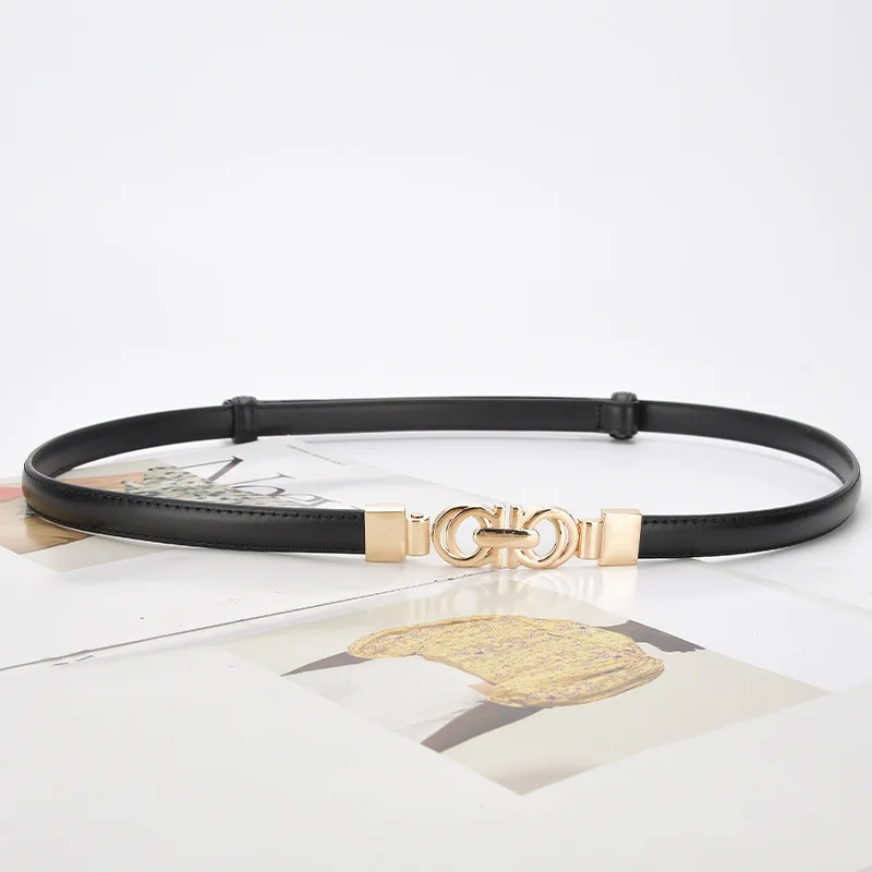 2022 New Fashion Leather Thin Belt New Decoration with Skirt Waist All-match No Punching Pair Buckle Women's Suit Small Belt
2022 New Fashion Leather Thin Belt New Decoration with Skirt Waist All-match No Punching Pair Buckle Women's Suit Small Belt
