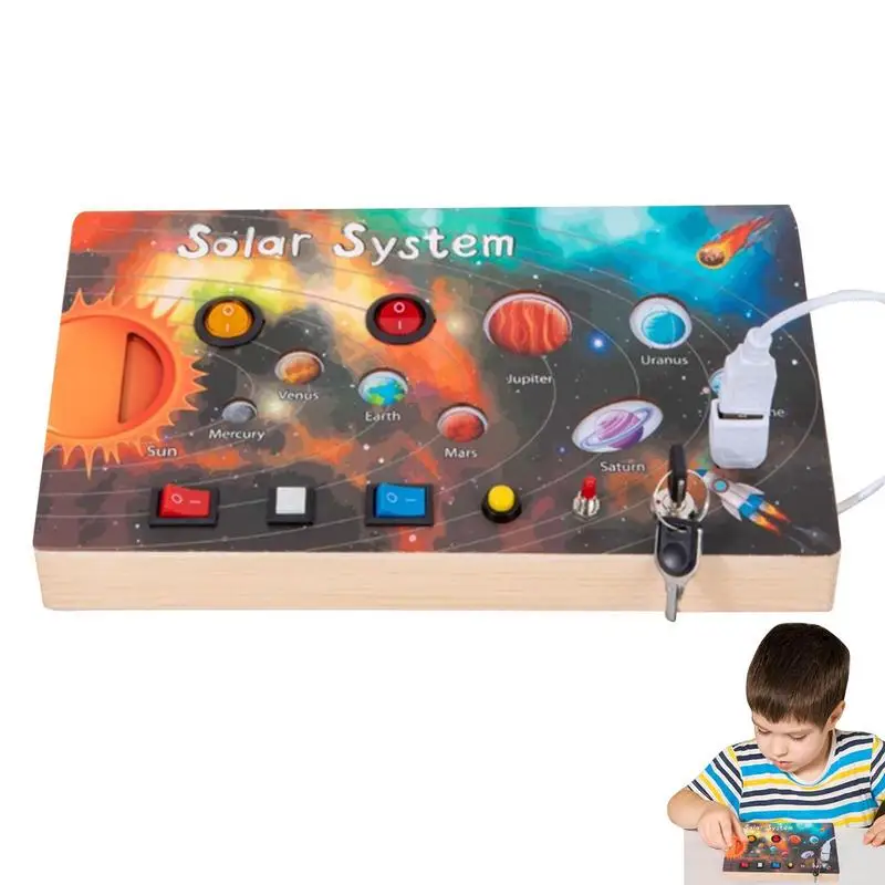Montessori Busy Boards Solar System Outer Space Light Up Switches Toy Educational Sensory Toys For Boys & Girls Kids Toys For
Montessori Busy Boards Solar System Outer Space Light Up Switches Toy Educational Sensory Toys For Boys & Girls Kids Toys For