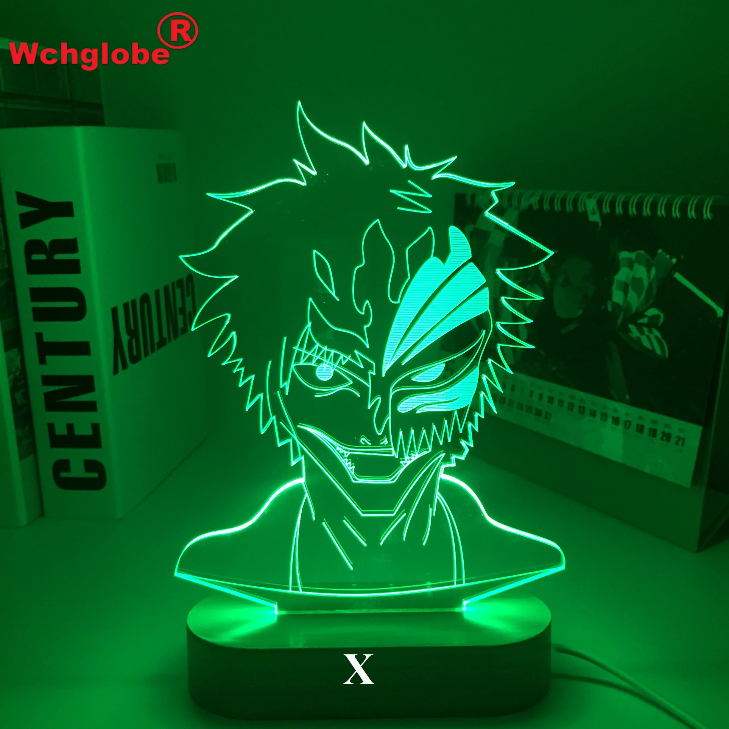 Bleach Mask Face Wooden Remote Led Night Light Lamps for Kids Bedroom Decoration Nightlight Gift for Children Study Decor Light
Bleach Mask Face Wooden Remote Led Night Light Lamps for Kids Bedroom Decoration Nightlight Gift for Children Study Decor Light