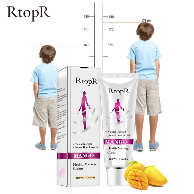RtopR Mango Pure Natural Health Massage Increases Body Growth Higher Health Massage Cream Foot Care Products Promote Bone Growth
RtopR Mango Pure Natural Health Massage Increases Body Growth Higher Health Massage Cream Foot Care Products Promote Bone Growth
