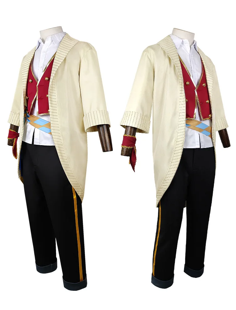 Twisted Wonderland Scarabia Kalim Uniform Full Costume Kalim Cosplay Halloween Men and Women Game Cosplay 
Twisted Wonderland Scarabia Kalim Uniform Full Costume Kalim Cosplay Halloween Men and Women Game Cosplay
