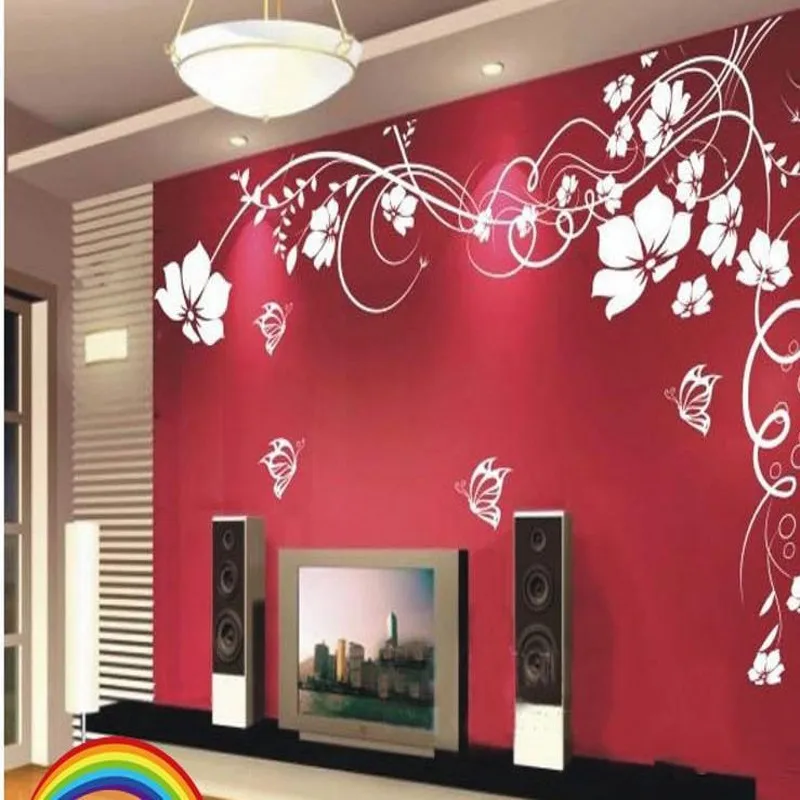 Beautiful Flower Wall Paper Decal Art Stickers For Home Decoration Living Room Bedroom Sofa TV Background Wallpaper
Beautiful Flower Wall Paper Decal Art Stickers For Home Decoration Living Room Bedroom Sofa TV Background Wallpaper