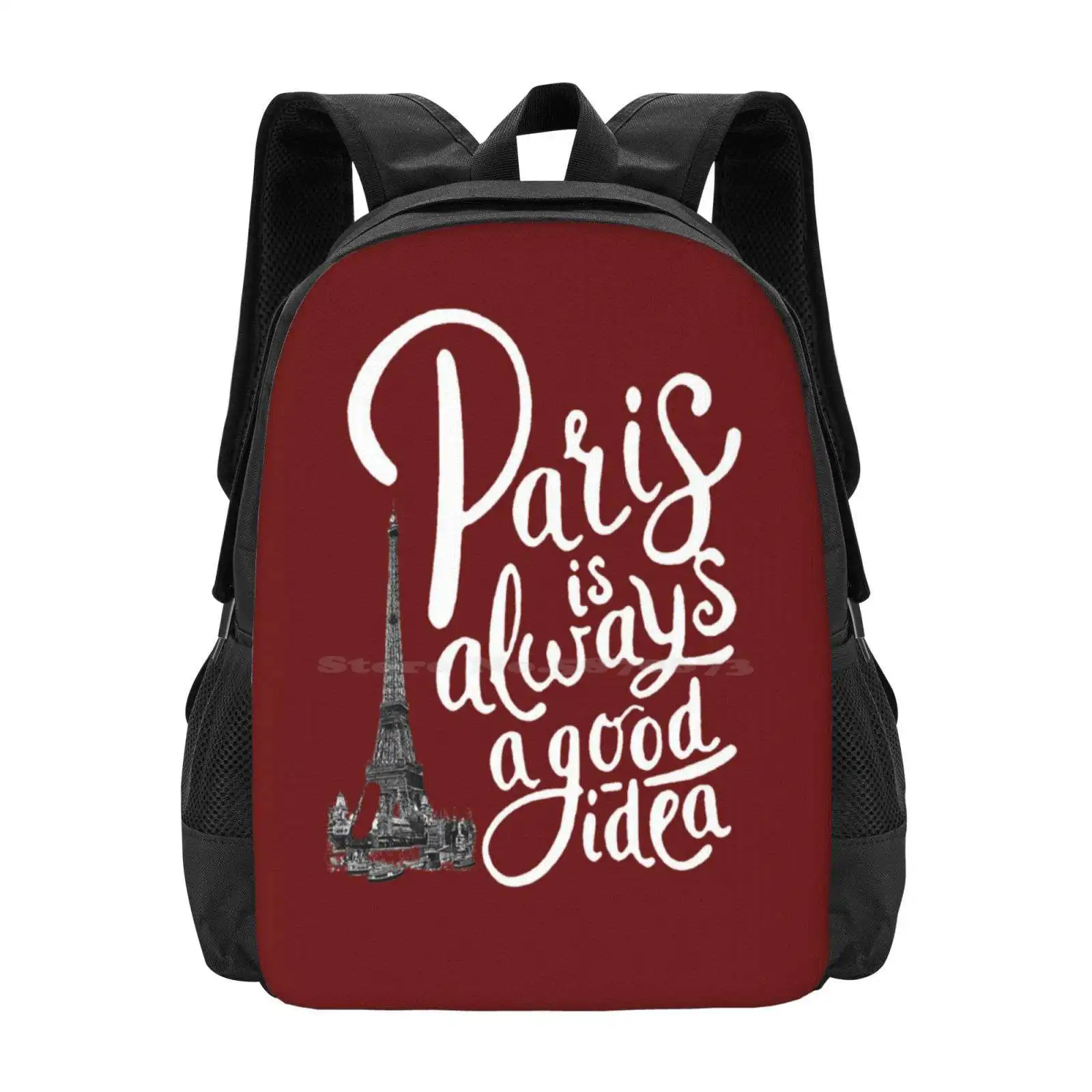 Винтажный черный и белый Париж-всегда хорошая идея/Забавный подарок для влюбленных во Франции и Париже, рюкзак для мужчин, женщин и девочек
Винтажный черный и белый Париж-всегда хорошая идея/Забавный подарок для влюбленных во Франции и Париже, рюкзак для мужчин, женщин и девочек