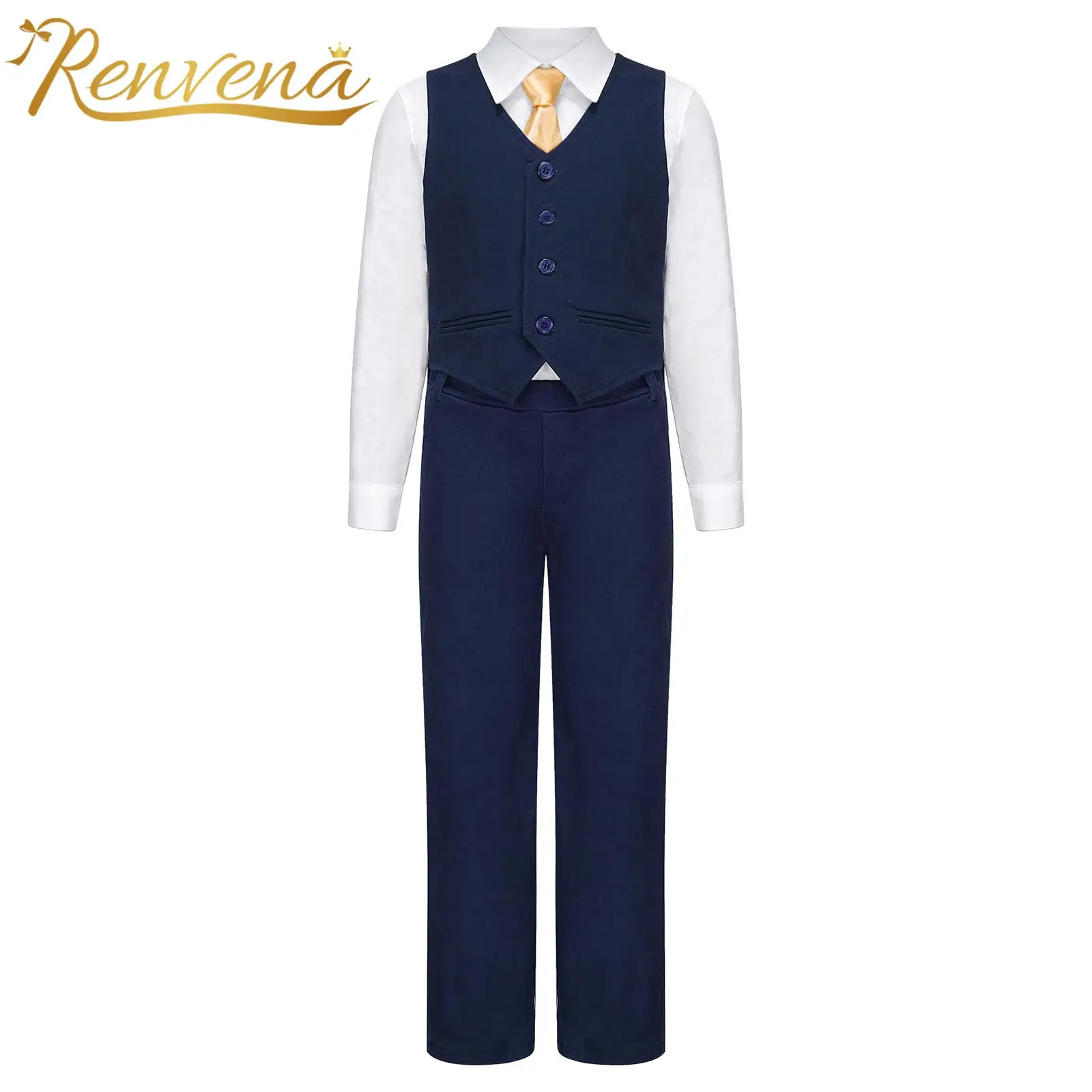 Детский джентльменский костюм, официальное платье с длинным рукавом для мальчиков, наряды для мальчиков, свадебные костюмы, одежда для дня ... 
Детский джентльменский костюм, официальное платье с длинным рукавом для мальчиков, наряды для мальчиков, свадебные костюмы, одежда для дня ...