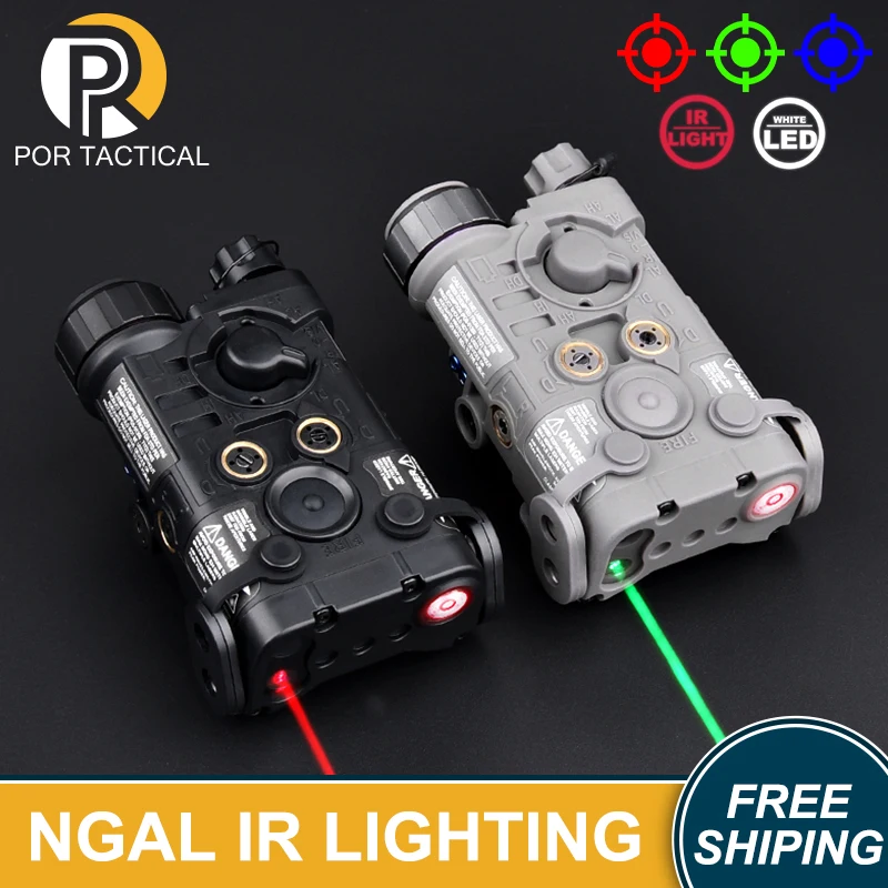 Airsoft WADSN Tactical NGAL Laser Pointer IR Illuminator Red Green Blue IR Dot Sight Laser Fit Picatinny Rail Hunting Weapon
Airsoft WADSN Tactical NGAL Laser Pointer IR Illuminator Red Green Blue IR Dot Sight Laser Fit Picatinny Rail Hunting Weapon