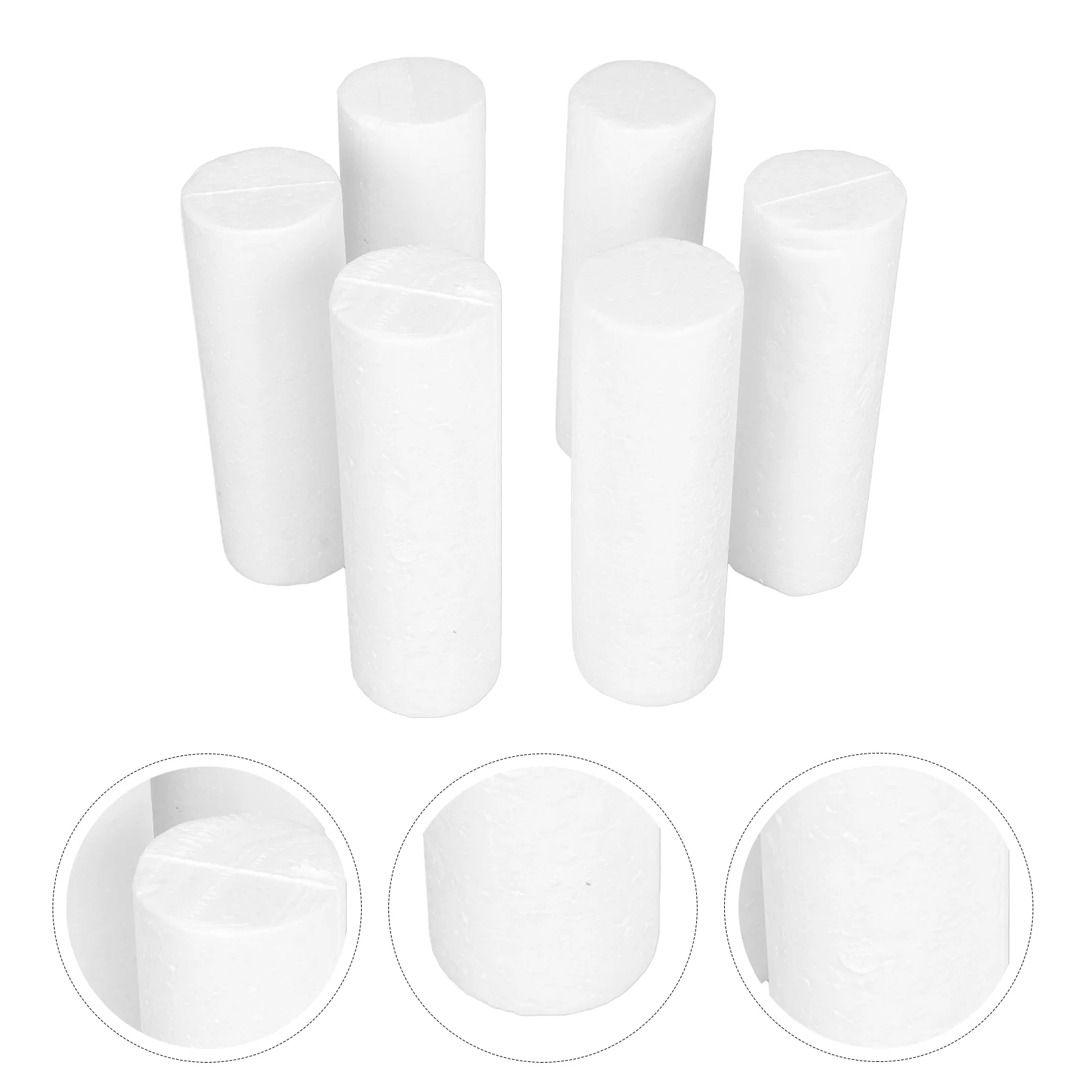 Cylinder Craft Styrofoam Craftswhite Cylinders Polystyrenechristmas Diy Rods Blockshapes Ornament Shape Rod Modeling Blank
Cylinder Craft Styrofoam Craftswhite Cylinders Polystyrenechristmas Diy Rods Blockshapes Ornament Shape Rod Modeling Blank