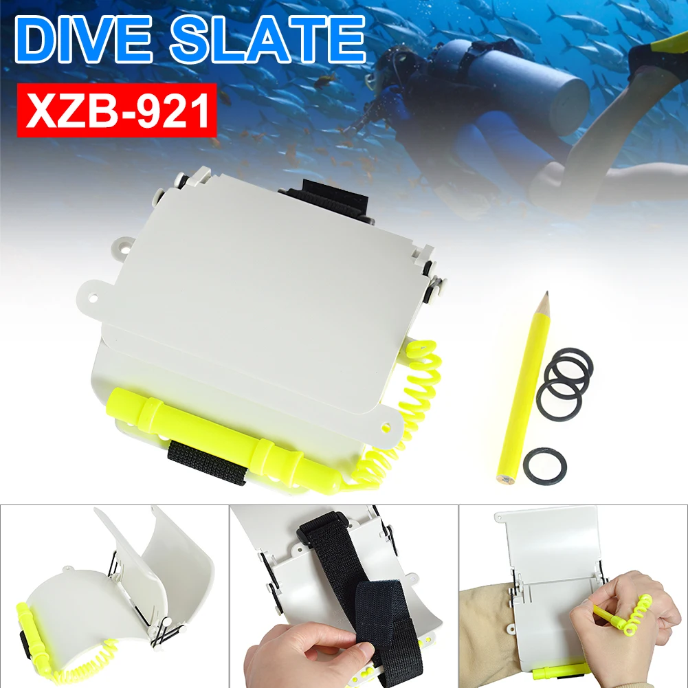 3-Page Underwater Diving Notepad Wrist Type Writing Board Dive Slate With Pencil And O-Rings Scuba Gear Accessory Snorkeling
3-Page Underwater Diving Notepad Wrist Type Writing Board Dive Slate With Pencil And O-Rings Scuba Gear Accessory Snorkeling