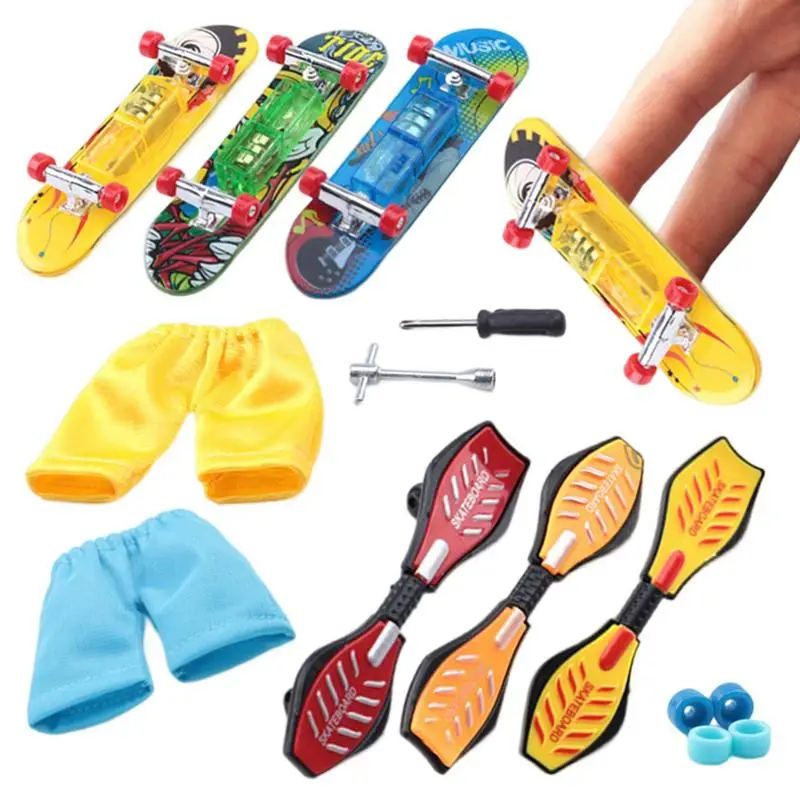 

Пальчиковые скейтборды для детей пальчиковые игрушки для пальцев портативный профессиональный фингерборд мини-чулки для подростков