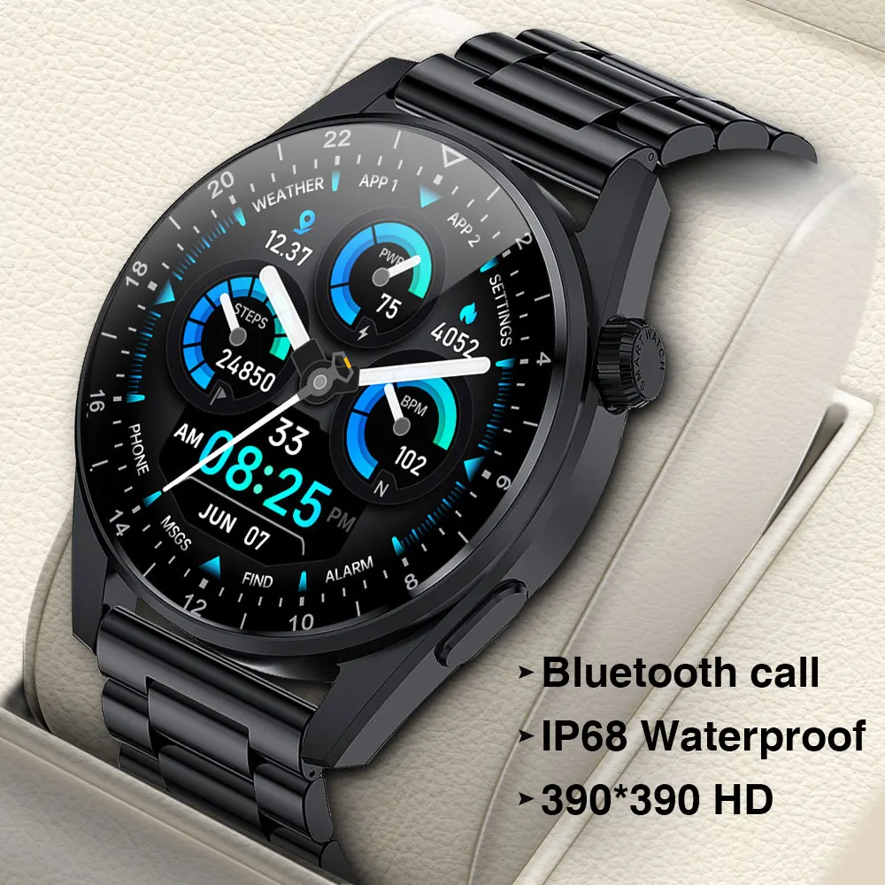 Смарт-часы 3 Pro 390*390 Bluetooth Вызов ЭКГ музыка артериальное давление/Кислород пульсометр спортивные для смарт-часов Huawei
Смарт-часы 3 Pro 390*390 Bluetooth Вызов ЭКГ музыка артериальное давление/Кислород пульсометр спортивные для смарт-часов Huawei