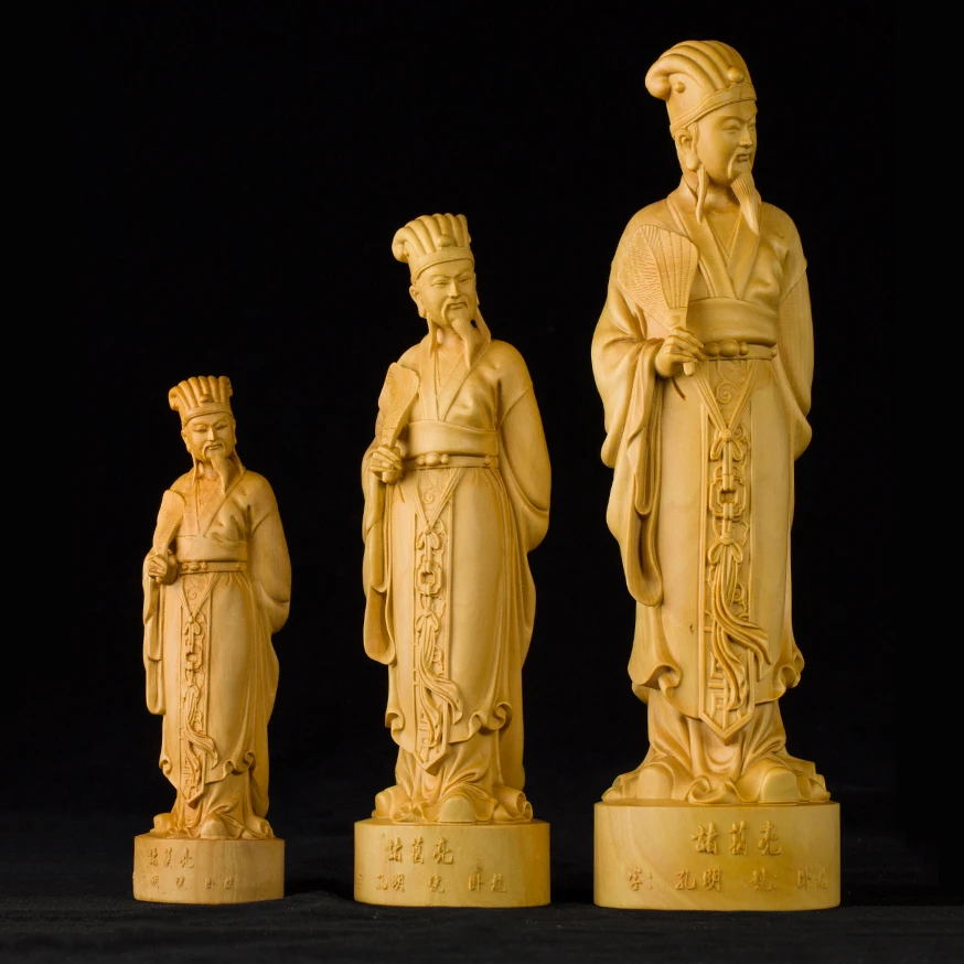 Самшит 15 см 20 см 25 см Zhuge Liang скульптура деревянные фигурки статуя три царства Kong Ming домашний декор
Самшит 15 см 20 см 25 см Zhuge Liang скульптура деревянные фигурки статуя три царства Kong Ming домашний декор