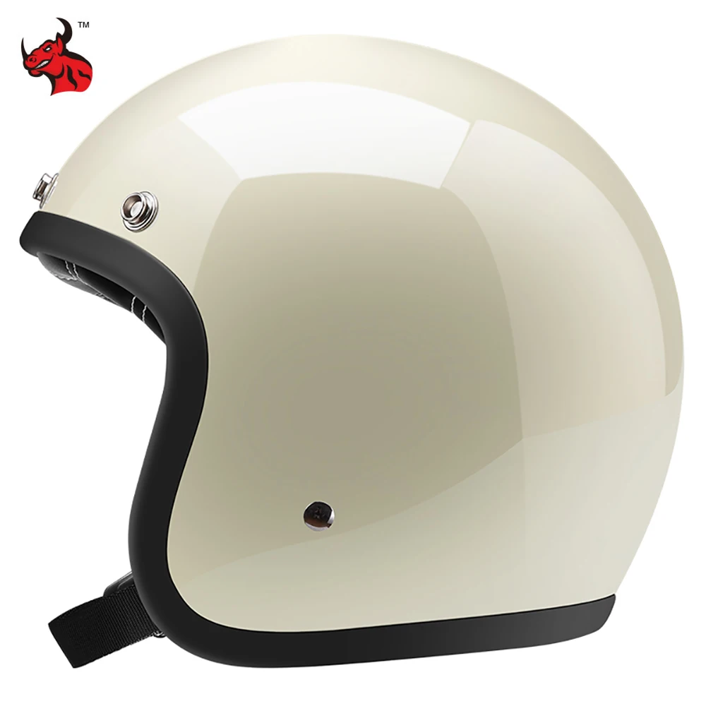 Защитный шлем с открытым лицом, в стиле ретро
Защитный шлем с открытым лицом, в стиле ретро