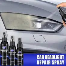 Car Light Restorative Liquid Removing Oxidation Dirt Portable Headlight Repair Polish Liquid For Car Headlight Restoration