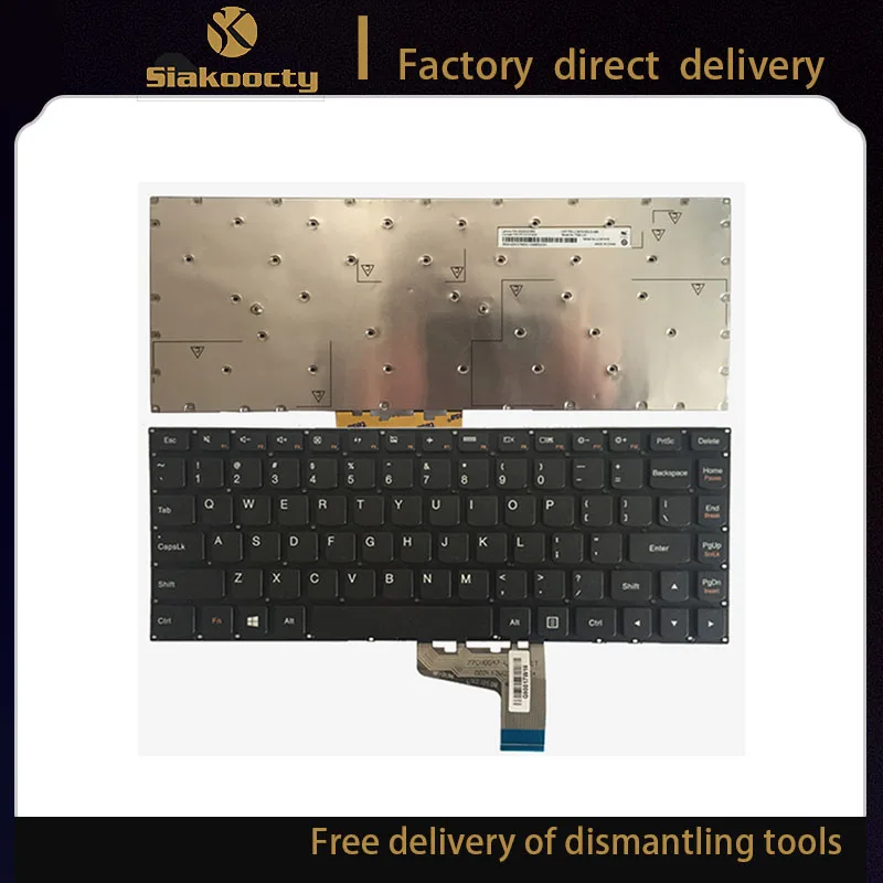 Siakoocty новая американская Клавиатура для ноутбука Lenovo 700S-14 700S-14ISK английская клавиатура черная
Siakoocty новая американская Клавиатура для ноутбука Lenovo 700S-14 700S-14ISK английская клавиатура черная