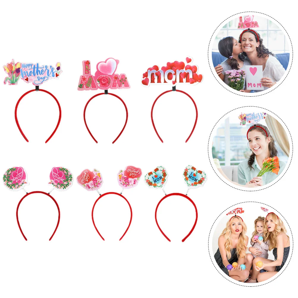 6pcs Fashion Mothers Day Hair Bands Mothers Day Headpieces Party Headpiece Party Hairbands
6pcs Fashion Mothers Day Hair Bands Mothers Day Headpieces Party Headpiece Party Hairbands