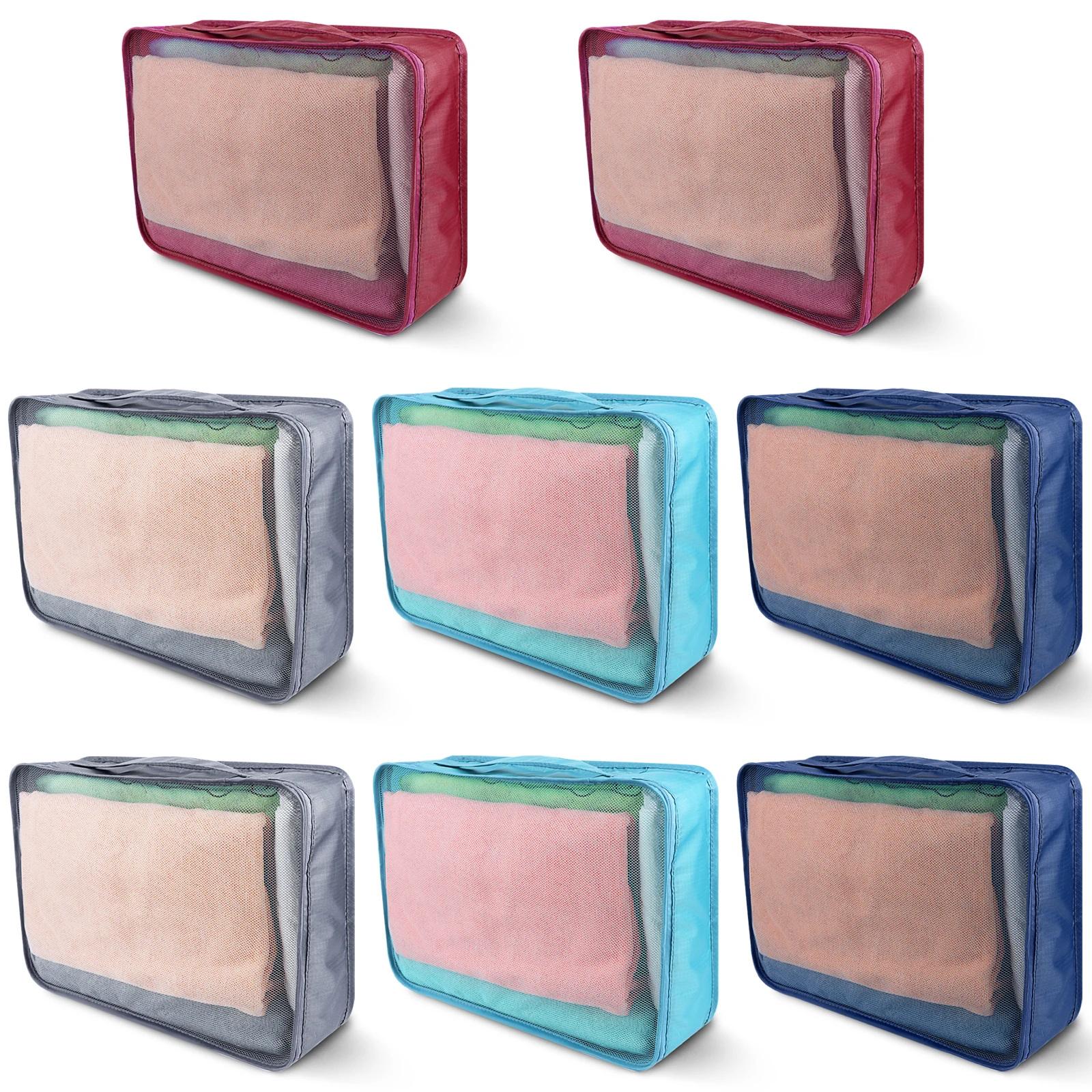 Вместительная Сетчатая Сумка для одежды, x дюйма, Набор сумок-органайзеров для багажа, упаковочные кубики для путешествий
Вместительная Сетчатая Сумка для одежды, x дюйма, Набор сумок-органайзеров для багажа, упаковочные кубики для путешествий