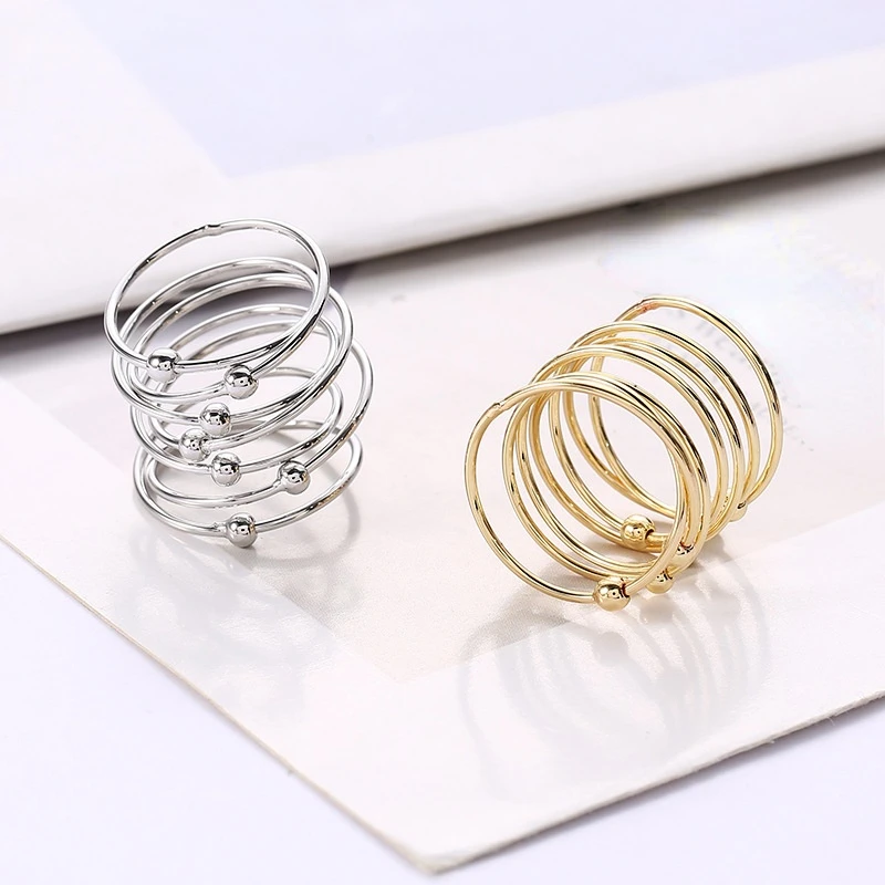 Modern Jewelry Spring Twist Metal Finger Rings 2022 New Trend Fashion Statement Women Rings For Party Gifts Dropshipping
Modern Jewelry Spring Twist Metal Finger Rings 2022 New Trend Fashion Statement Women Rings For Party Gifts Dropshipping