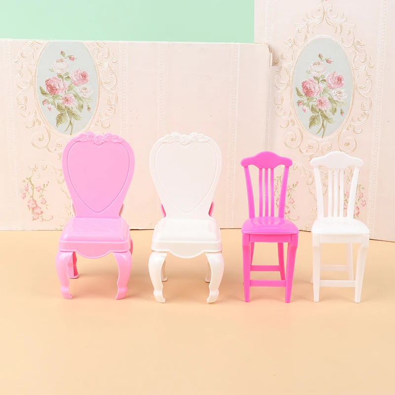 4 шт./набор, миниатюрные стулья для кукольного домика, 1:12 
4 шт./набор, миниатюрные стулья для кукольного домика, 1:12