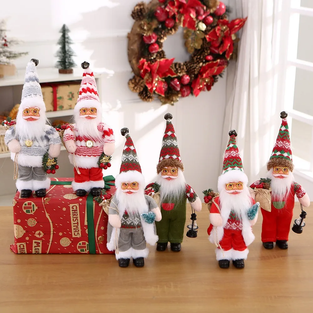 Decorations Santa Claus Doll Cloth Toys Christmas Day Decorations Doll Gift 1pc Different Sizes
Decorations Santa Claus Doll Cloth Toys Christmas Day Decorations Doll Gift 1pc Different Sizes