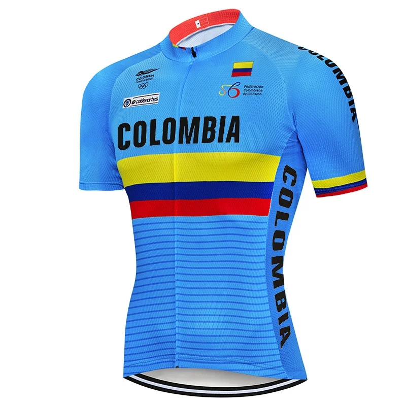 Велосипедная майка с коротким рукавом Colombia велосипедная одежда горнолыжная