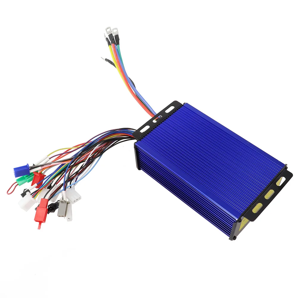 Brushless Hub Motor Controller 1200W 48V/60V/72V 50A 18mos For E-Bike E-Scooter Electric Bicycle Parts Accessories
Brushless Hub Motor Controller 1200W 48V/60V/72V 50A 18mos For E-Bike E-Scooter Electric Bicycle Parts Accessories