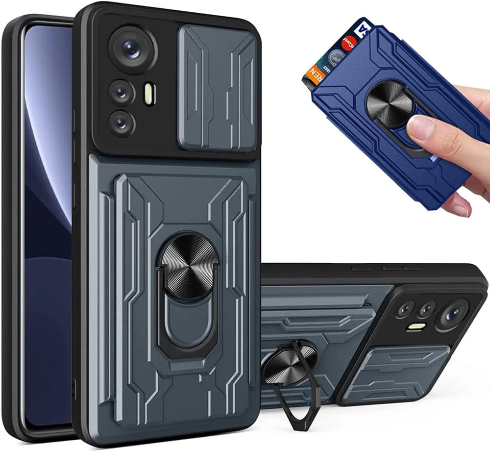 Phone Case For Xiaomi 12 Lite Case Card Slot Bag Kickstand Camera Protection Cover For Xiaomi 12S Pro 12S 12Lite 12X 11 Lite 11T 
Phone Case For Xiaomi 12 Lite Case Card Slot Bag Kickstand Camera Protection Cover For Xiaomi 12S Pro 12S 12Lite 12X 11 Lite 11T