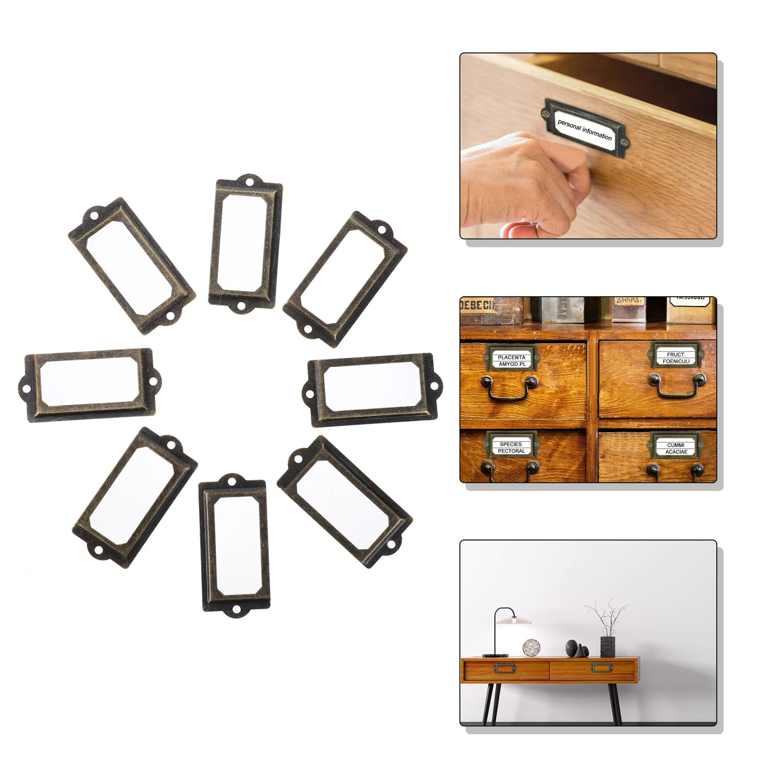 Shelf Furniture Label Holder Cabinet Tag Holders Drawer Pull Cards Frames Decoration
Shelf Furniture Label Holder Cabinet Tag Holders Drawer Pull Cards Frames Decoration