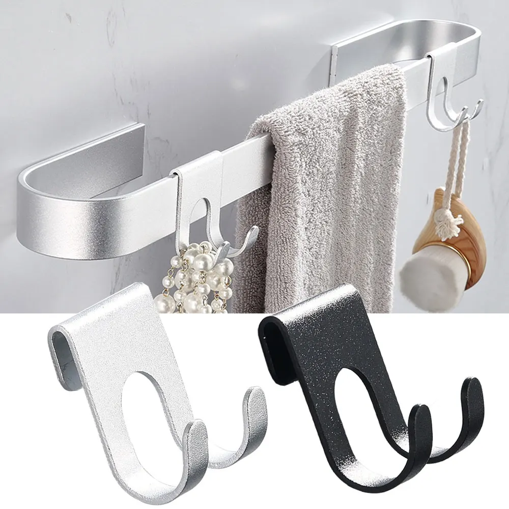 1pcs Black/sliver Aluminum Hook Shower Glass Door Hook Free Hole Towel Rack Hanger Key Organizer Plug Shaver Holder Rack Hook
1pcs Black/sliver Aluminum Hook Shower Glass Door Hook Free Hole Towel Rack Hanger Key Organizer Plug Shaver Holder Rack Hook