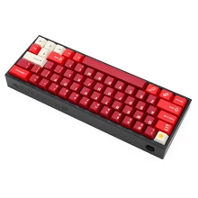 Poseidon PSD60 Case Anodized Aluminium or Coating case for mechanical keyboard Black Silver Grey White Red Blue gh60 xd60 xd64