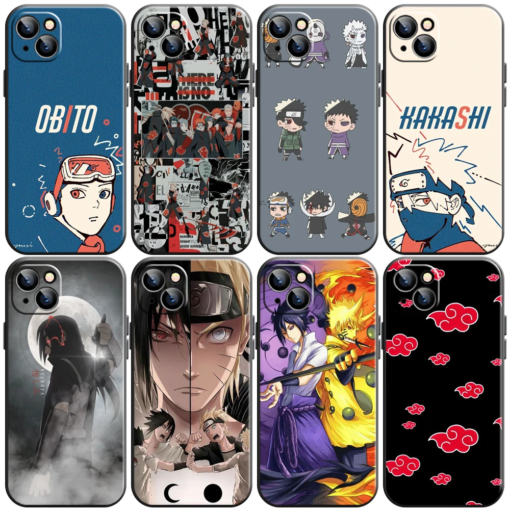 NARUTO Anime Phone Case For iPhone 11 13 12 Pro Max 12 13 Mini X XS XR MAX SE 6 7 8 Plus Back Liquid Silicon Carcasa Black
NARUTO Anime Phone Case For iPhone 11 13 12 Pro Max 12 13 Mini X XS XR MAX SE 6 7 8 Plus Back Liquid Silicon Carcasa Black