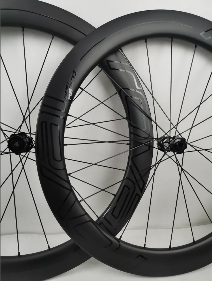

700C Carbon Bicycle Wheelset Disc Brake 6 Bolt Center lock Hub 33mm 45mm 50mm Clincher Tubular tubeless Cyclocross Bike Wheels