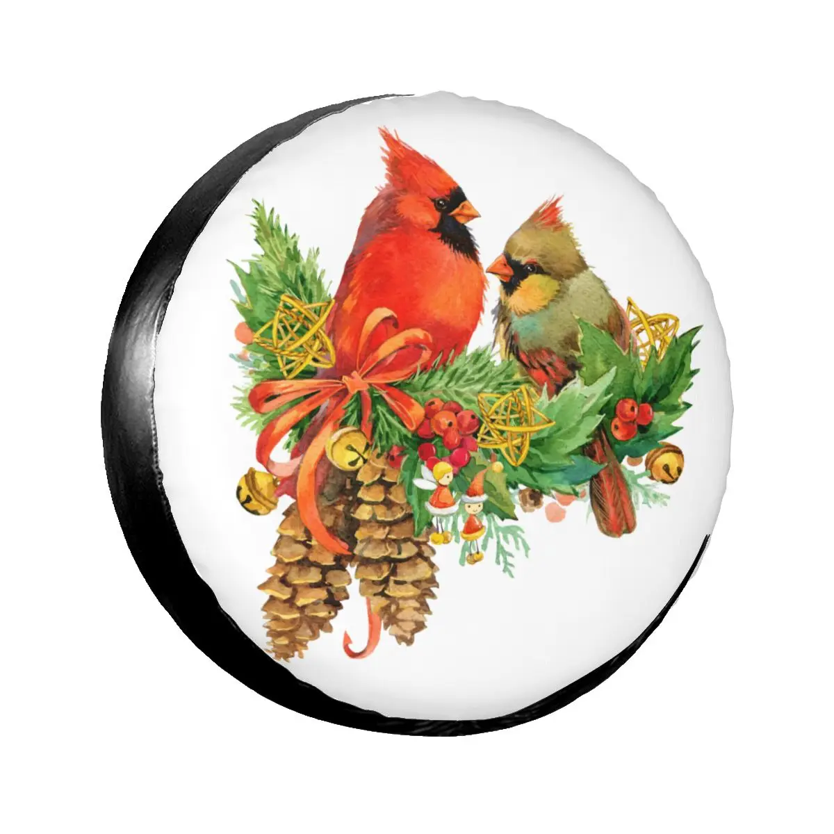 1pcs Universal Car Spare Tire Covers Case Auto Wheel Tire Christmas Bird And Frame Vehicle Tyre Waterproof Polyester Bag
1pcs Universal Car Spare Tire Covers Case Auto Wheel Tire Christmas Bird And Frame Vehicle Tyre Waterproof Polyester Bag