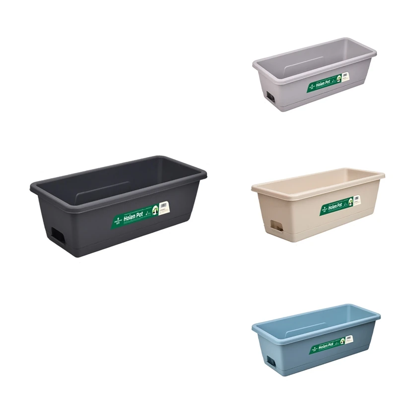 DEEPBANG Flower Pots Watering Pot Planter Long Rectangular Agricultural Basin For Outdoor Indoor Garden Decorative
DEEPBANG Flower Pots Watering Pot Planter Long Rectangular Agricultural Basin For Outdoor Indoor Garden Decorative