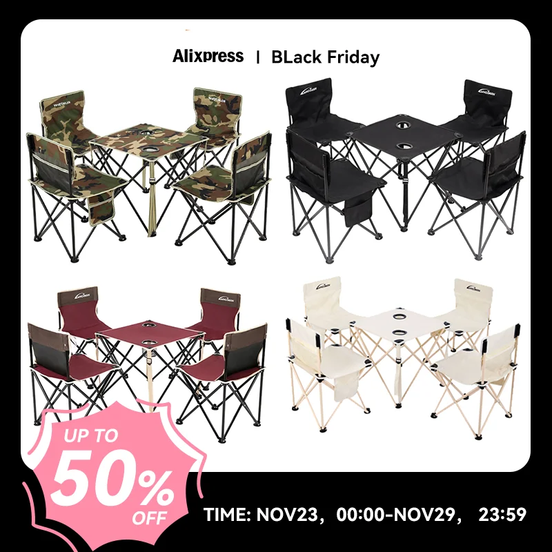 Folding Chairs and Table Set WHOTMAN Fabric Table Camping Camp Chair Table Outdoor Garden Furniture Sets Set Camping Table Chair
Folding Chairs and Table Set WHOTMAN Fabric Table Camping Camp Chair Table Outdoor Garden Furniture Sets Set Camping Table Chair
