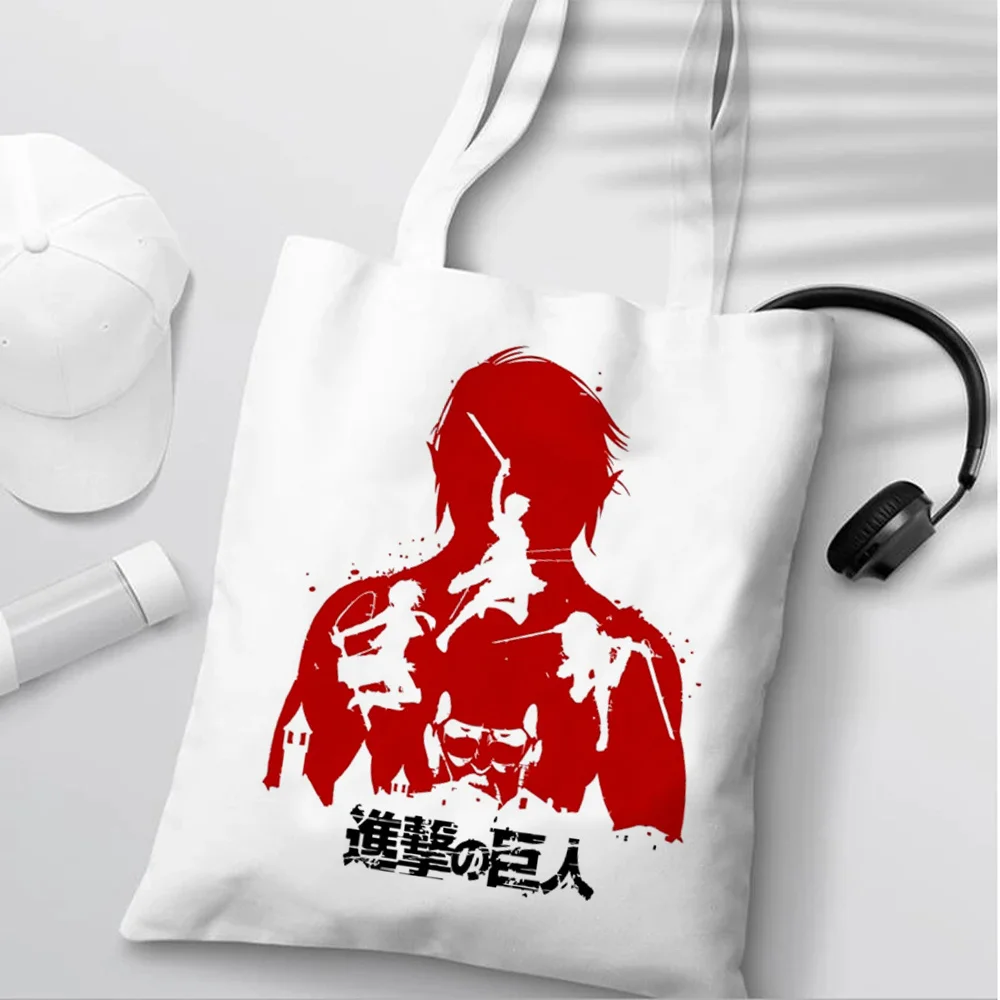 attack on titan shopping bag canvas shopping bolsas de tela handbag bolsa bolso bag sac cabas sacola bolsa compra sacolas 
attack on titan shopping bag canvas shopping bolsas de tela handbag bolsa bolso bag sac cabas sacola bolsa compra sacolas
