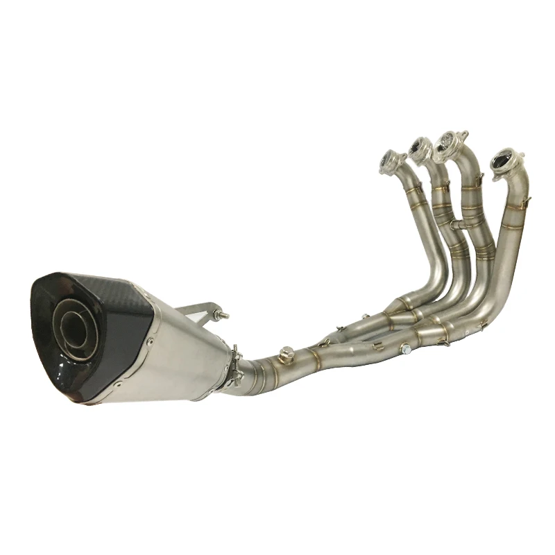 Racing Motorcycle Exhaust For S1000RR Exhaust System Full Header Pipes Link Carbon Fiber Muffler S1000R Exhaust 2015 2018
Racing Motorcycle Exhaust For S1000RR Exhaust System Full Header Pipes Link Carbon Fiber Muffler S1000R Exhaust 2015 2018