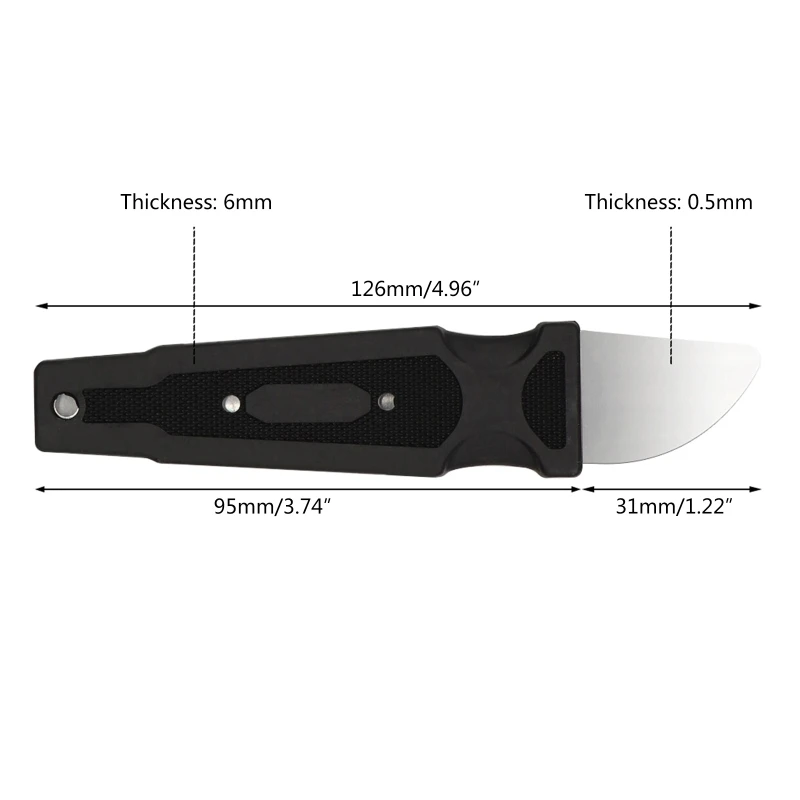 Ultra-thin Spudger Pry Repair Opening Tool with Ergonomic Handle Stainless Steel Blade Opener for Smartphone Removal
Ultra-thin Spudger Pry Repair Opening Tool with Ergonomic Handle Stainless Steel Blade Opener for Smartphone Removal