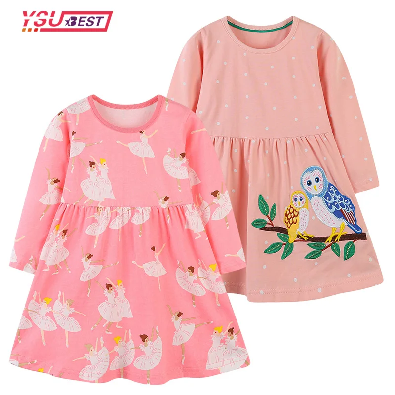 2-8Yrs Girls Princess Dresses Cotton Princess Long Sleeve Baby Dress Animals Children Costume Party Cute Girls Dresses Spring
2-8Yrs Girls Princess Dresses Cotton Princess Long Sleeve Baby Dress Animals Children Costume Party Cute Girls Dresses Spring