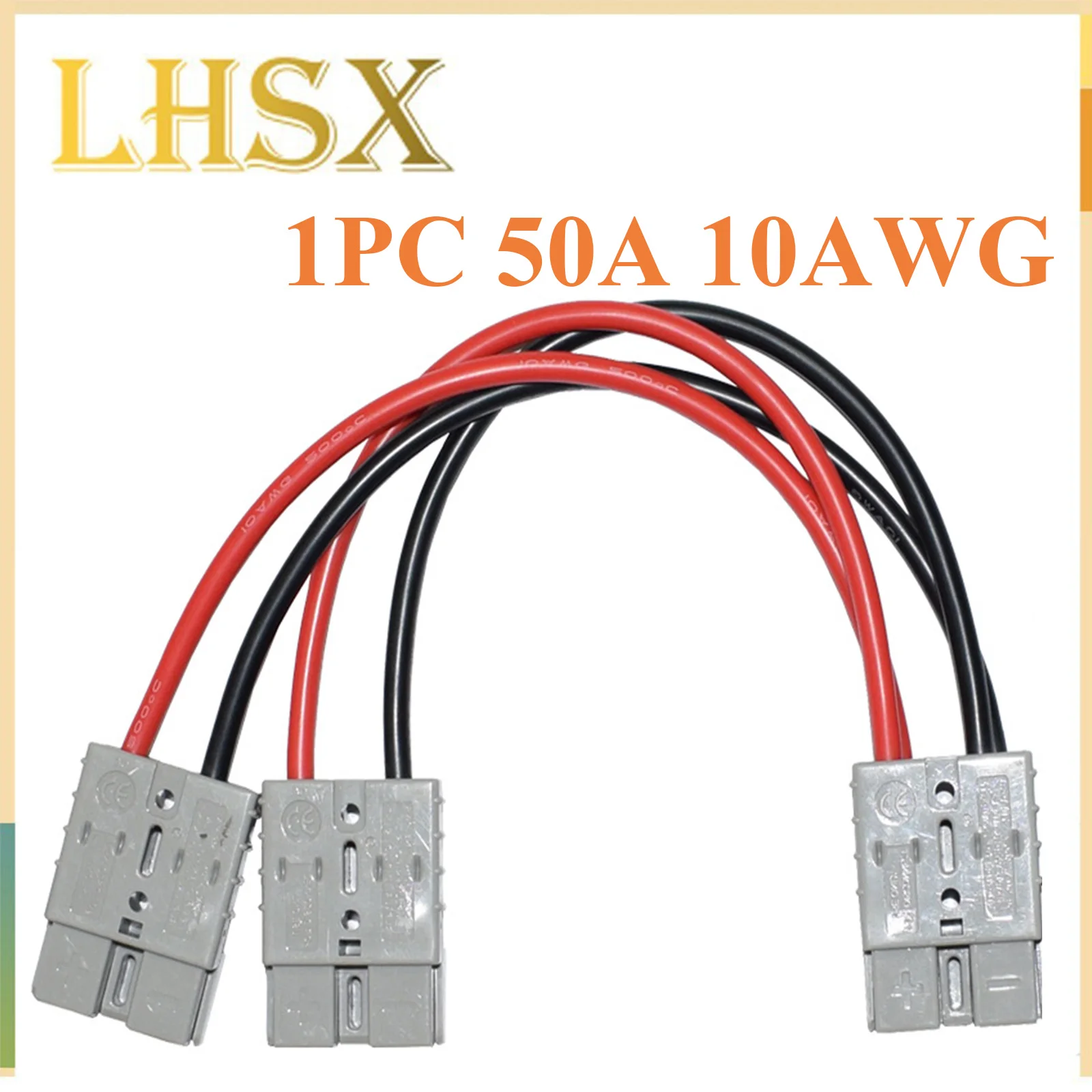 1pc 50A For Anderson Plug Connector 10AWG Double Y Adapter 6mm Car Cable Wire 30cm/50cm/100cm For Forklifts Stackers Vehicles
1pc 50A For Anderson Plug Connector 10AWG Double Y Adapter 6mm Car Cable Wire 30cm/50cm/100cm For Forklifts Stackers Vehicles
