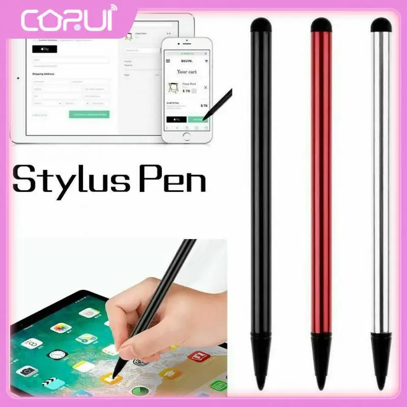 

Universal Capacitive Pencil 2 In1 Capacitive Pen Touch Screen Stylus Pen Drawing Tablet For Samsung Tab Lg Htc Gps Tomtom Tablet