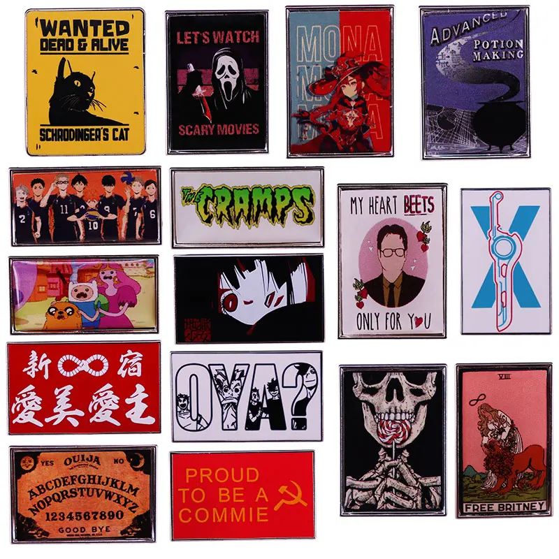 Anime Movies Novel Enamel Pins Collect Funny Comic Metal Cartoon Brooch Backpack Collar Lapel Badges Women Fashion Jewelry Gift
Anime Movies Novel Enamel Pins Collect Funny Comic Metal Cartoon Brooch Backpack Collar Lapel Badges Women Fashion Jewelry Gift