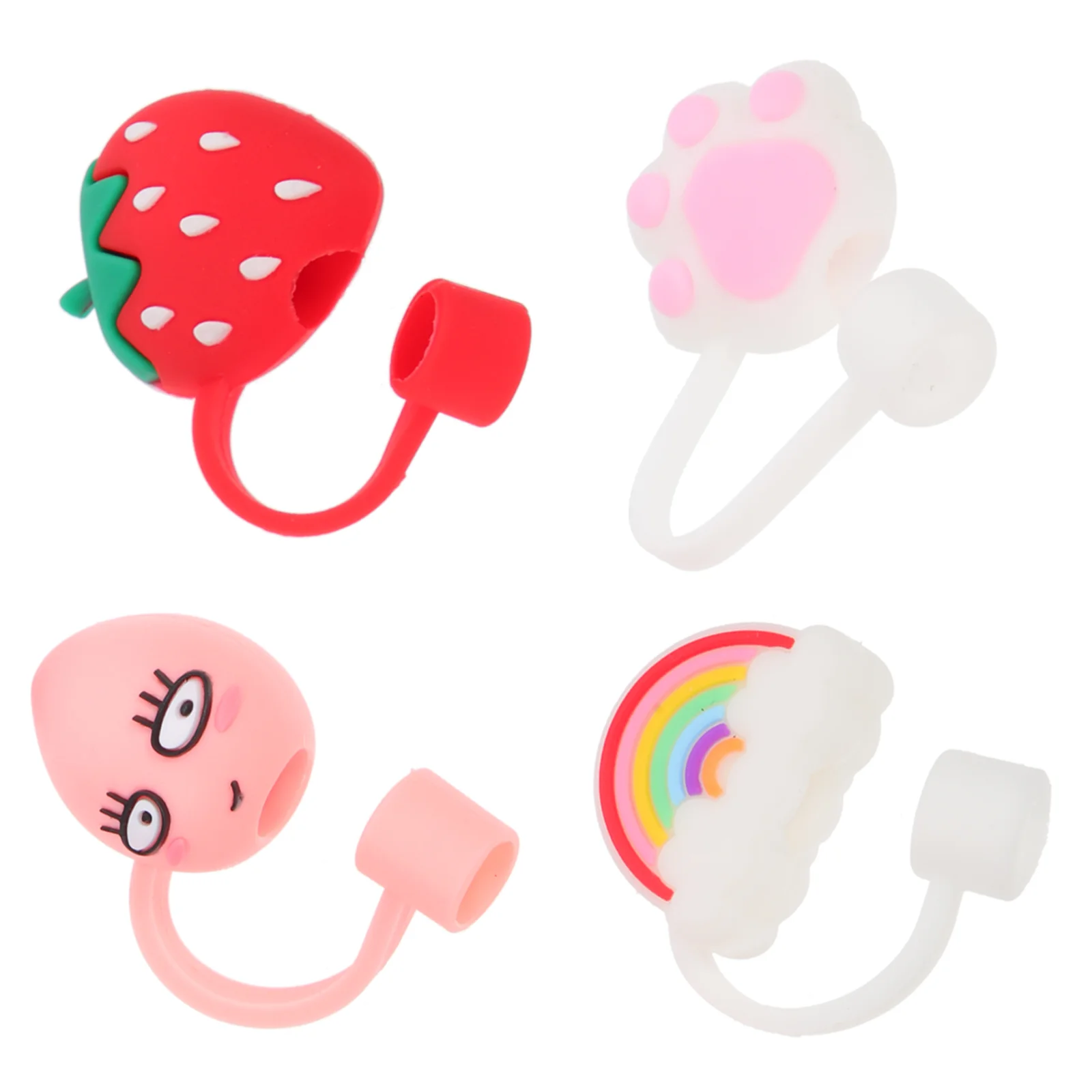 Straw Cover Tips Drinking Cap Silicone Covers Reusable Cute Plugs Protector Plug Caps Tip Strawberry Straws Toppers Lids Dust
Straw Cover Tips Drinking Cap Silicone Covers Reusable Cute Plugs Protector Plug Caps Tip Strawberry Straws Toppers Lids Dust