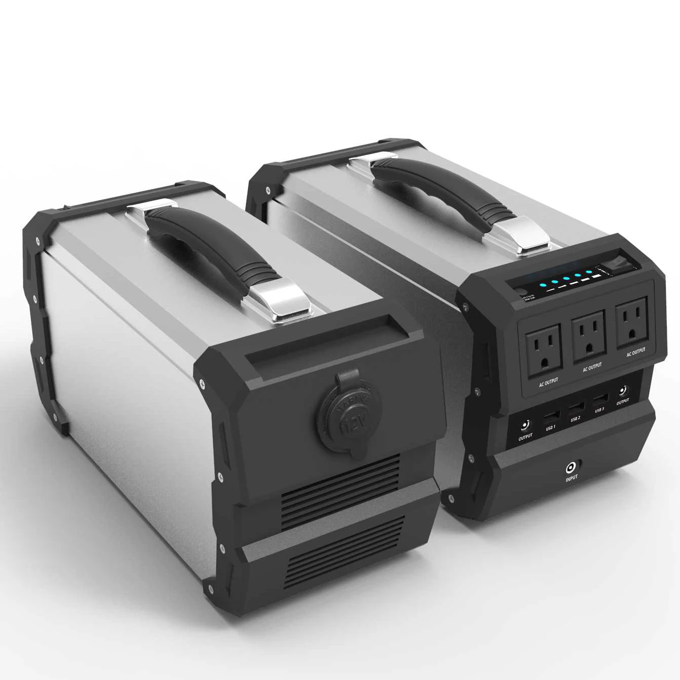 MPPT 400w inverter portable power station 444Wh solar power generator off grid power supply 
MPPT 400w inverter portable power station 444Wh solar power generator off grid power supply