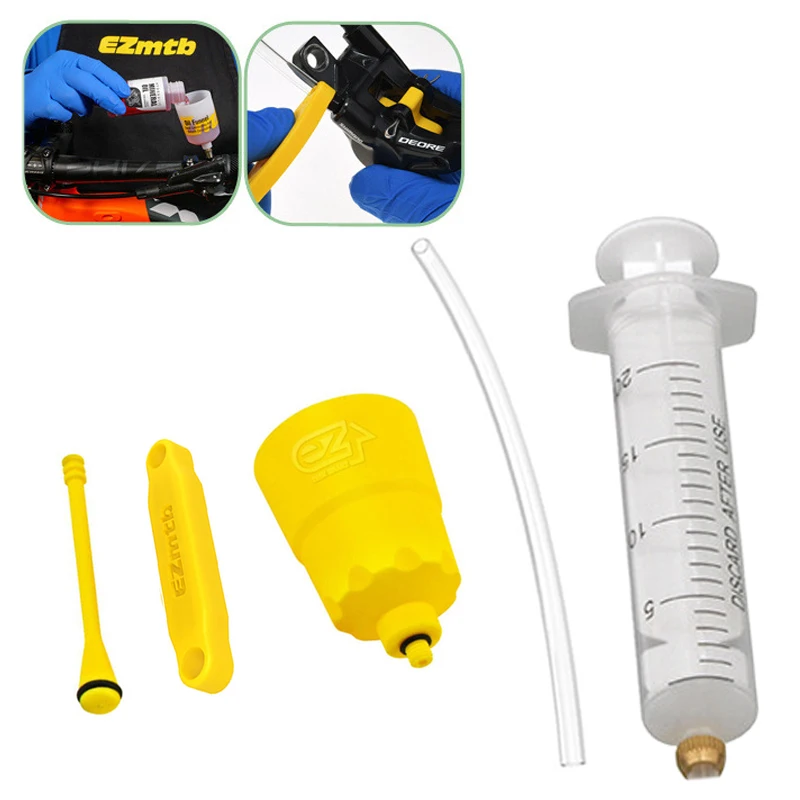 Bicycle Brake Oil Bleed Kit Funnel Oil Stopper Cycling Tool for shimano/Magura Disc Hydraulic Brake Mountain Bike Repair Tools
Bicycle Brake Oil Bleed Kit Funnel Oil Stopper Cycling Tool for shimano/Magura Disc Hydraulic Brake Mountain Bike Repair Tools