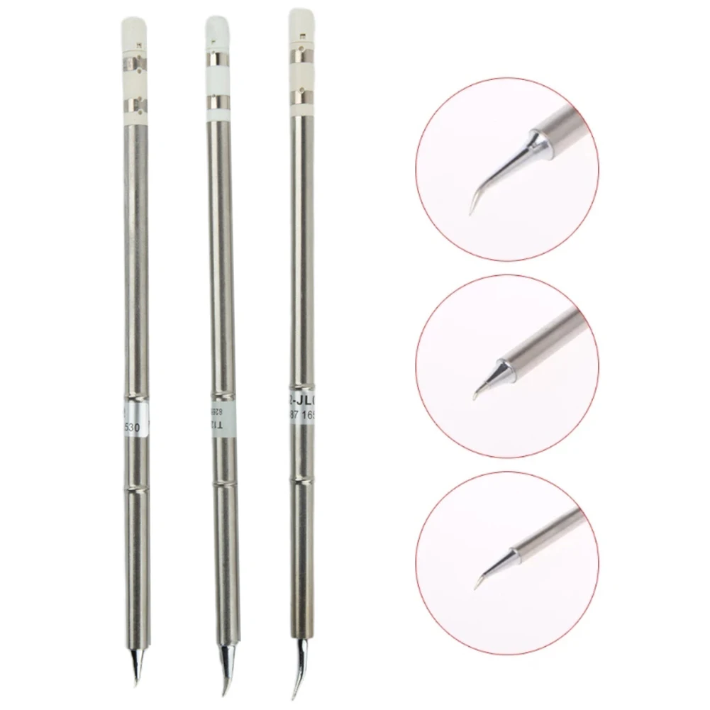 3pcs T12 J Soldering Iron Tip For Station White Light 942/950/951/952/202/203/204/206 FX-9501/HAKKO912/FM-2027/2028 Handle
3pcs T12 J Soldering Iron Tip For Station White Light 942/950/951/952/202/203/204/206 FX-9501/HAKKO912/FM-2027/2028 Handle