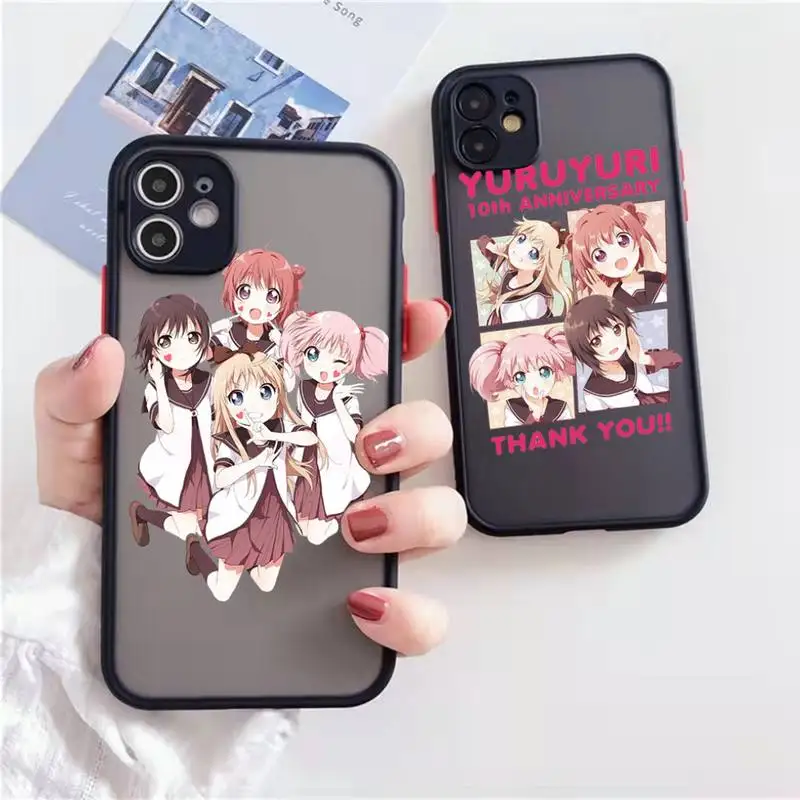 Yuru Yuri anime Phone Case matte transparent For iphone 7 8 11 12 13 plus mini x xs xr pro max cover
Yuru Yuri anime Phone Case matte transparent For iphone 7 8 11 12 13 plus mini x xs xr pro max cover